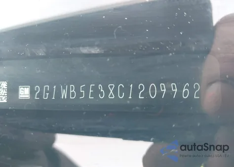 2012 Chevrolet Impala Lt from USA, damaged, VIN 2G1WB5E38C1209962